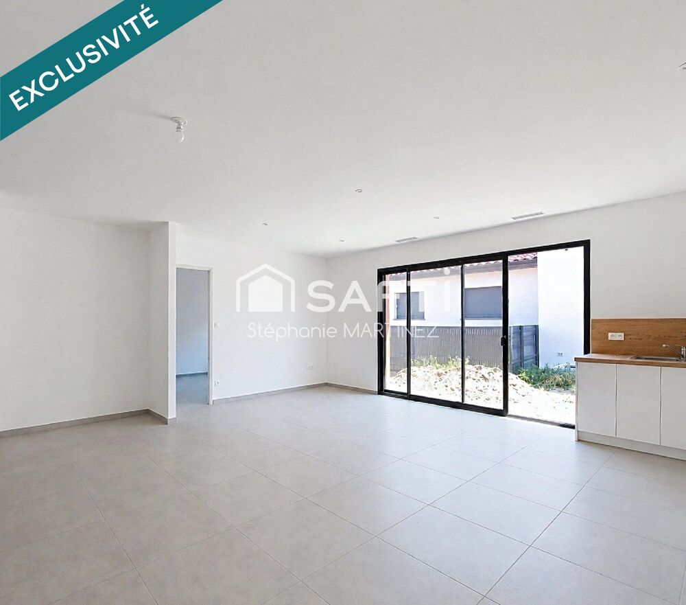 Maison neuve plain-pied avec prestations modernes