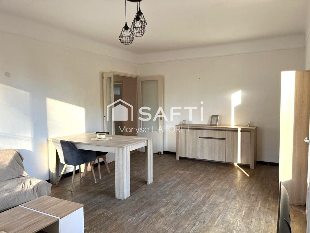 Appartement en cours de rénovation  90 m² avec jardin, garage et parking