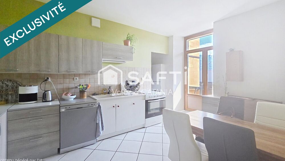 Vente Appartement MOIRANS CENTRE-VILLE – T3 de 73m² - VENDU LOUÉ – BALCON ET CAVE Moirans