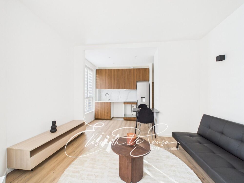 Vente Appartement Deux pièces rénové au RCH d'une petite copropriété Ivry-sur-seine