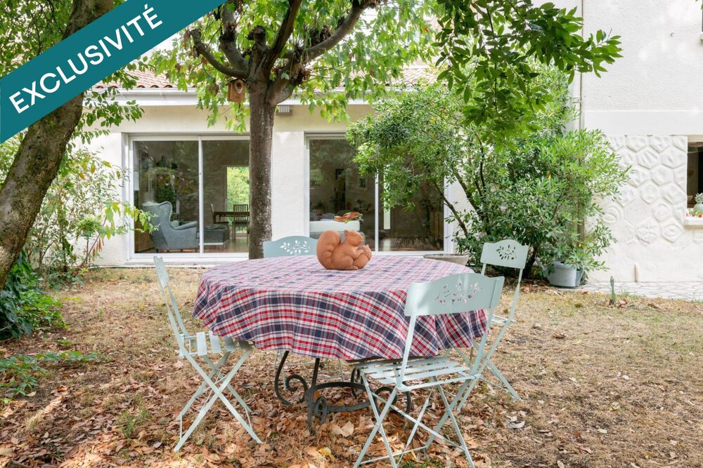 Vente Maison BORDEAUX CAUDERAN PRIMROSE, Exceptionnel : Maison 170 m², jardin 320 m², 4ch, garage Bordeaux
