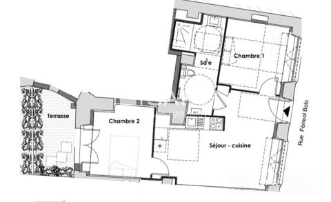  Appartement à vendre 3 pièces 51 m²