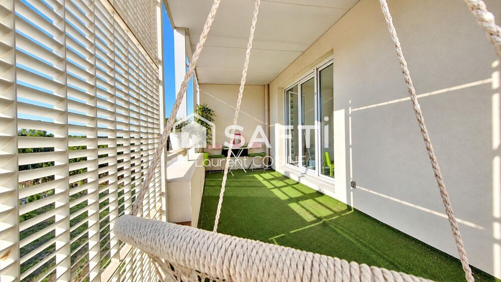 Vente Appartement Marseille 14e- T3 avec terrasse et vue dégagée, au pied du massif de l'étoile Marseille 14