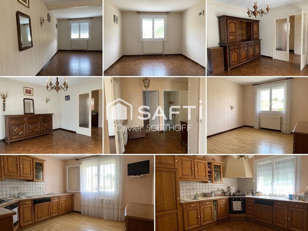 Vente Maison Tonneins (47400) : Maison de 90 m² rénovée avec jardin de 660 m² – Isolation par l'extérieur, double vitrage neuf & sous-sol amé Tonneins