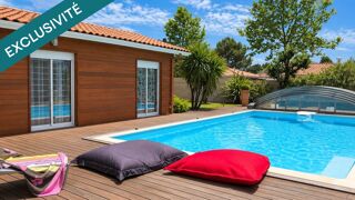 Vente Maison Magnifique maison de plain-pied avec 5 chambres et piscine couverte Biscarrosse