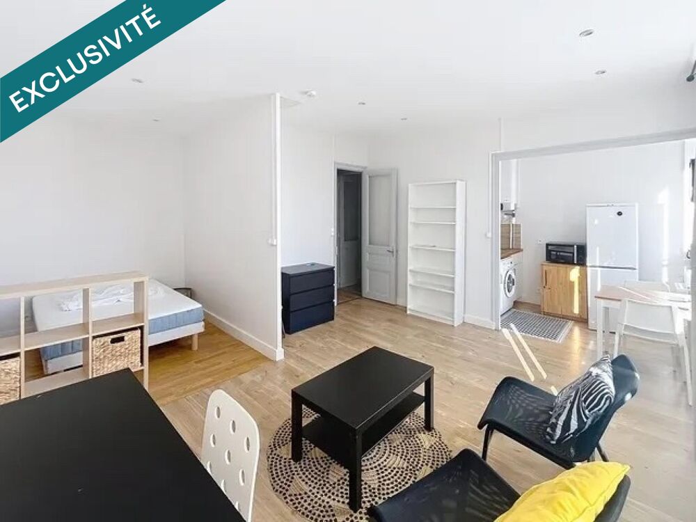 Appartement T1 bis lumineux  Refait à neuf  Idéal investisseur ou étudiant  40 m²