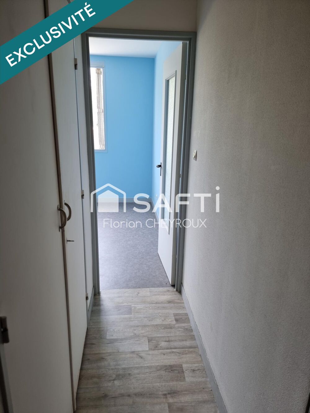Vente Appartement T1 de 33 m² avec balcon, parking et cave, Roussillon Limoges
