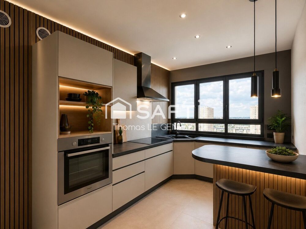 T3 62 m² - Vue dégagée - Parking - Cave - DPE D