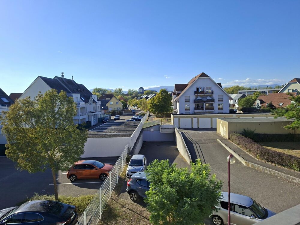 Vente Appartement 2 pièces de 46.89m2 avec cave, terrasses et garage Ensisheim