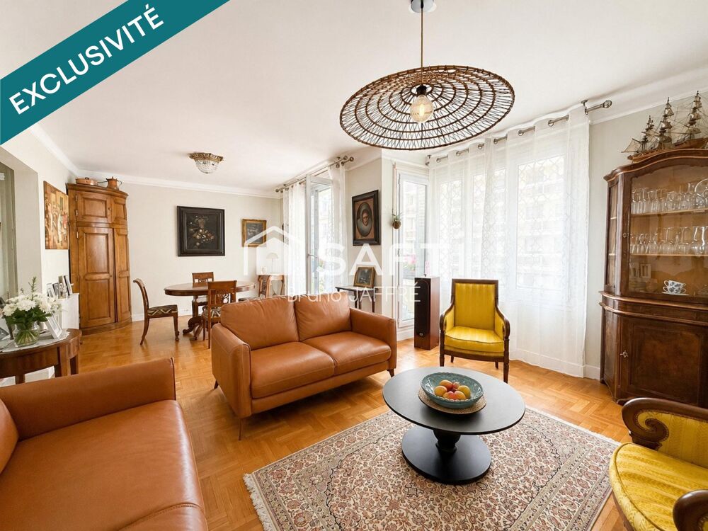 Vente Appartement Paris 15e – Rue Saint-Charles, 3/4 pièces 72m² Paris 15