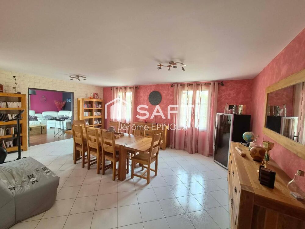 Vente Maison 100% Plain-pied, Très belles prestations pour cette demeure contemporaine qui associe modernité, environnement campagnard, accue Chatellerault