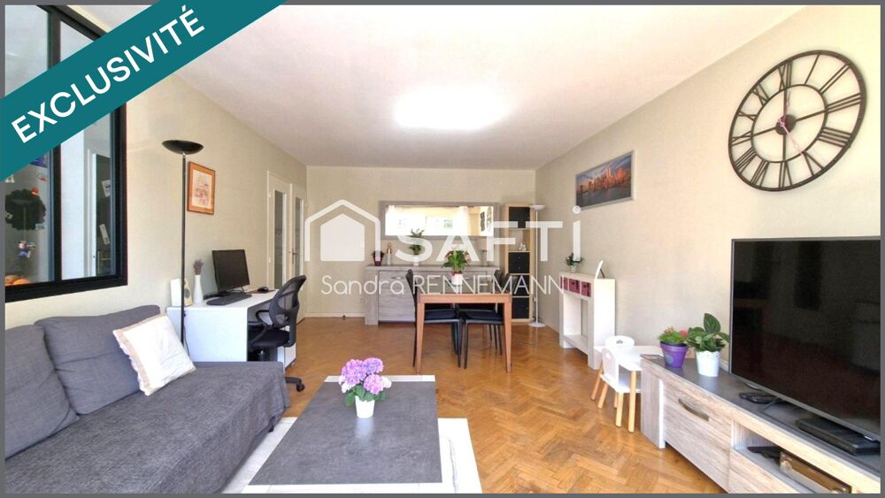 LA GARENNE CENTRE : GRAND 3 PIECES AVEC TERRASSE