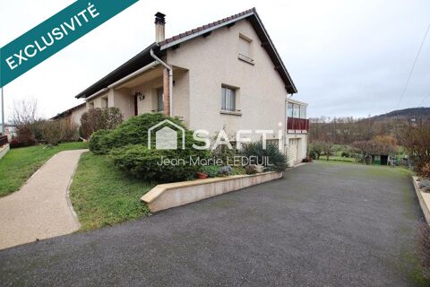   Maison 4 chambres, 2 garages et jardin. Maison - 8 pice(s) - 130 m