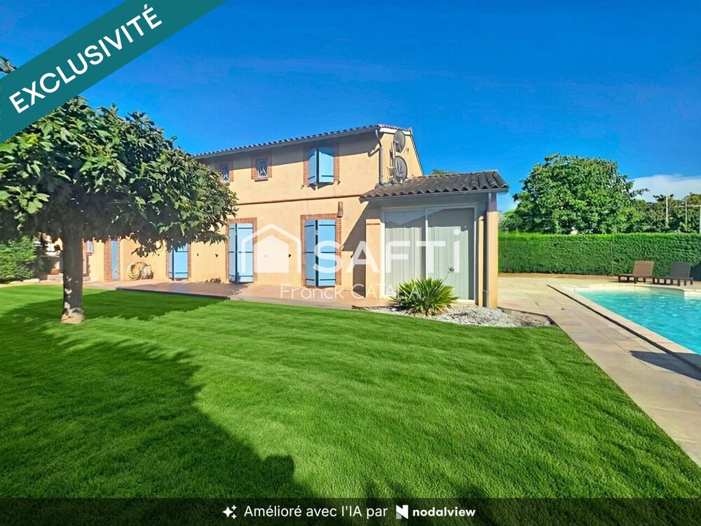 Magnifique traditionnelle avec piscine sans vis à vis