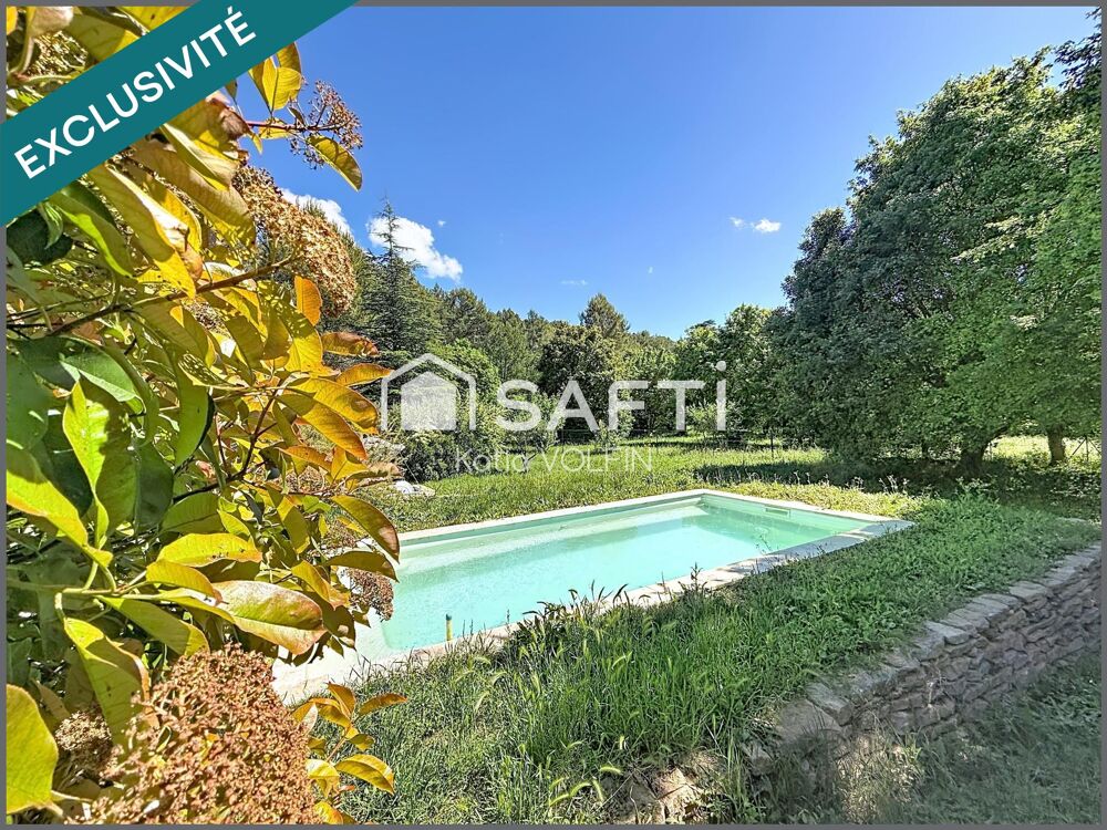 Maison T5 de plain pied avec piscine sur 2750m2