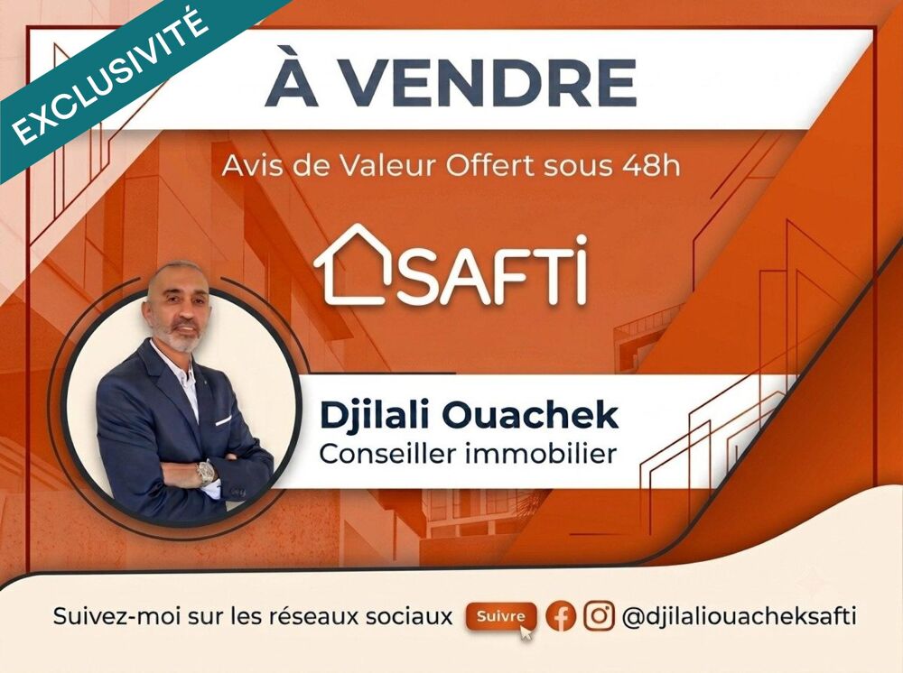 Appartement 3 pièces de 60 m²
