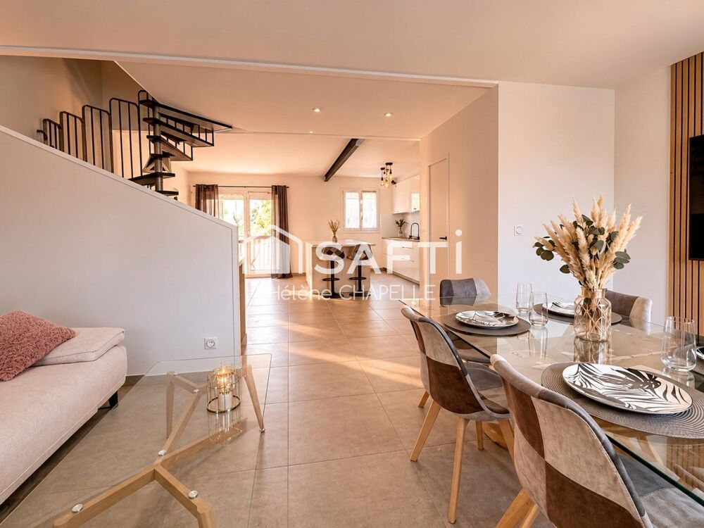 Vente Maison Entièrement rénovée - 3 chambres - garage - jardin Puiseux-en-france