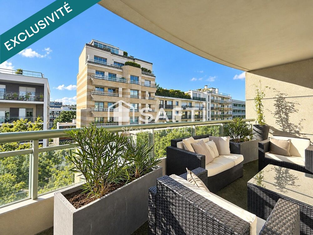 BOULOGNE PROCHE CENTRE  ÉTAGE ÉLEVÉ  GRANDE TERRASSE  TRÈS LUMINEUX