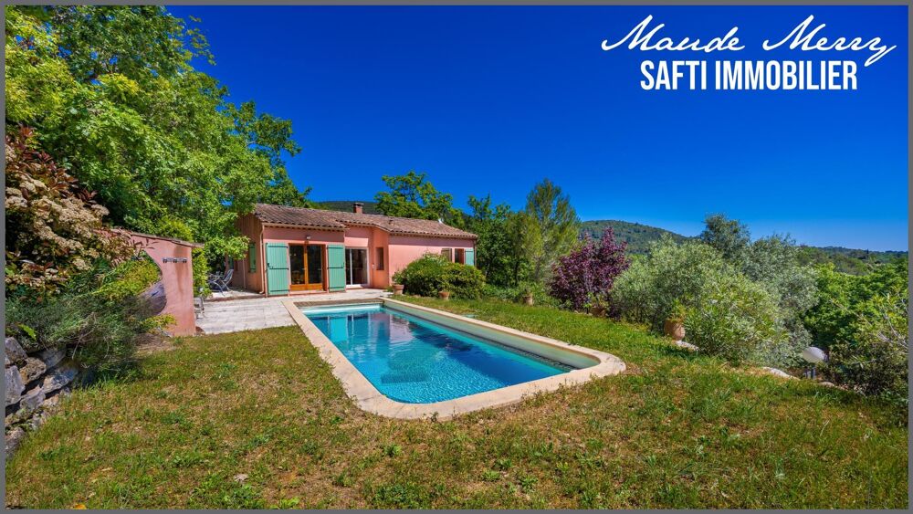 Dans petit lotissement - calme et bout d'impasse - villa 110 m2 - piscine - garage - parcelle 613 m2 - tout à l'égout - école et