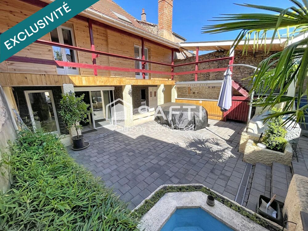 Maison de ville familiale, 224M², jardin, piscine VENDUE MEUBLEE