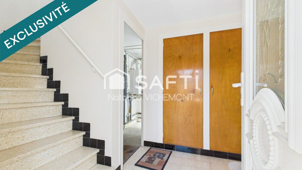 Quartier du stade à 950m de la plage, maison 4 chambres et 53m² de potentiel