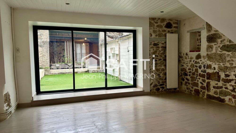 Vente Maison Maison en pierre rénovée 110 m² – 3 chambres – Suite parentale – Terrasse – Parking Villeneuve-d'olmes