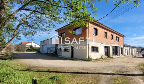 BUREAUX 270M&sup2; ET ENTREPOT DE 890M&sup2; SUR PARCELLE DE 3520M&sup2; 580000 82710 Bressols