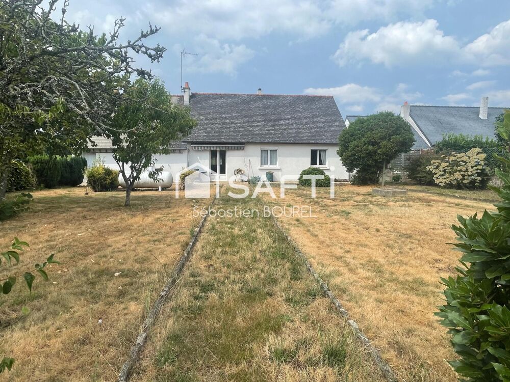 Maison traditionnelle de plain pied, 3 chambres.
