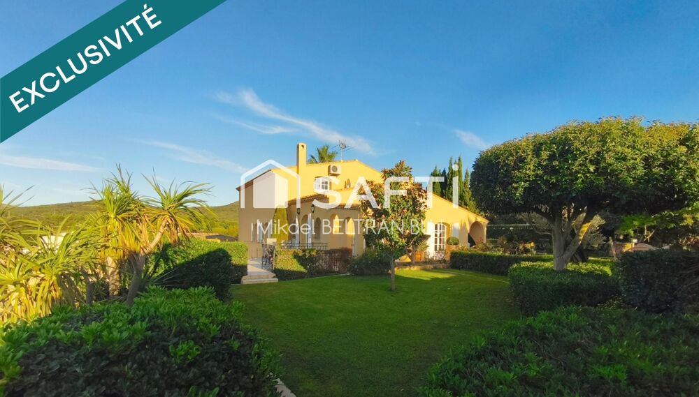 Vente Maison BALARUC-LES-BAINS – Villa de caractère, panorama exceptionnel et intimité absolue au cœur de la Rêche Balaruc-les-bains