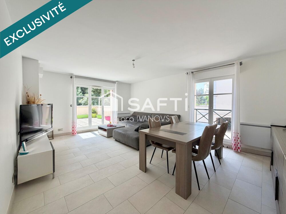 Vente Appartement 3 pièces avec terrasse XXL et vue verdoyante Noisy-le-grand
