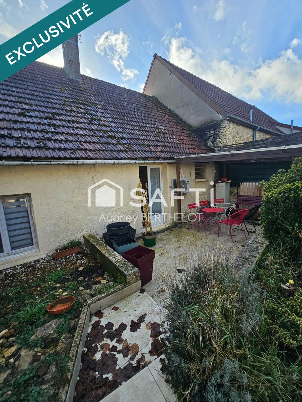 Maison de 65m2 sur terrain de 295m2