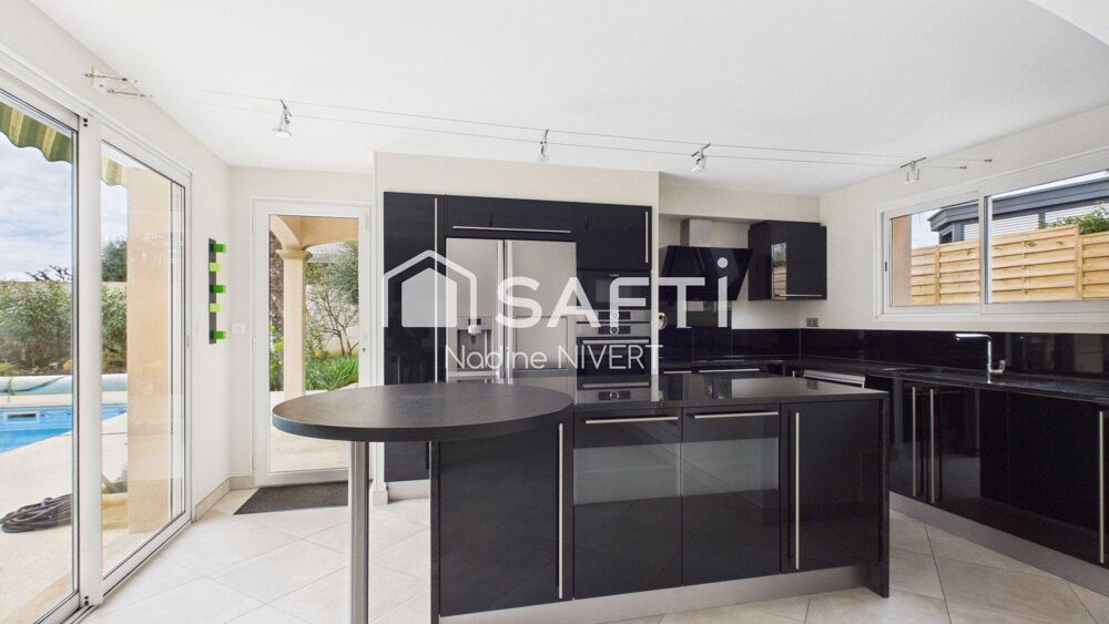 Maison 163 m²,4 chambres,Garage,Piscine,Parcelle 938 m²