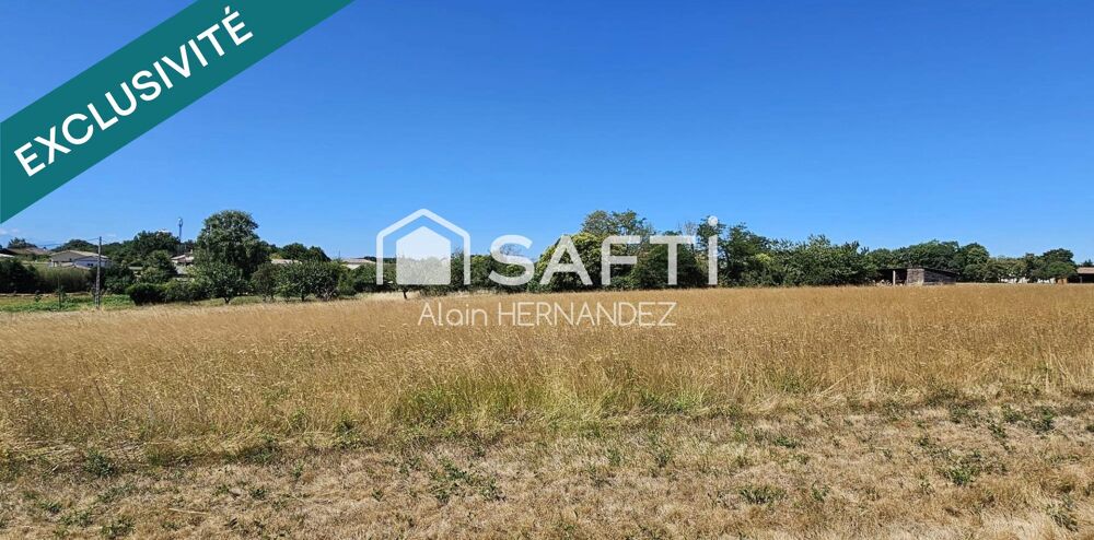 Vente Terrain 7 MN A 64 -TERRAIN 1.000 M² LESCUNS – VUE PYRÉNÉES – Lescuns