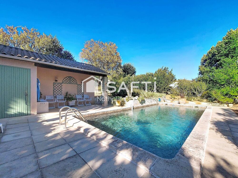 Vente Maison Villa de 100 m² de plain pied sur terrain de 2664 m² Puissalicon