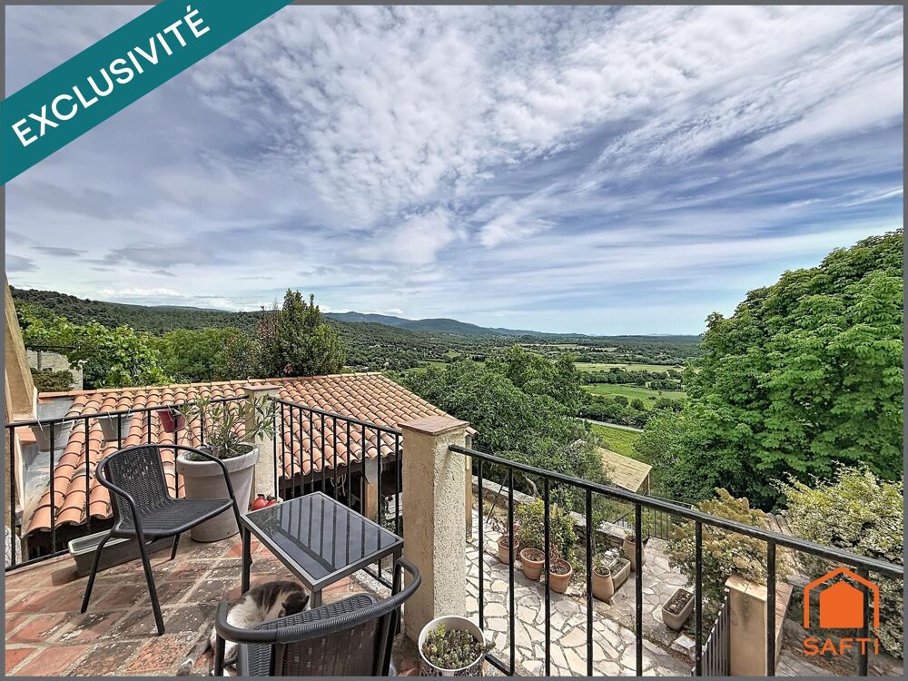Maison de village avec vue exceptionnelle de 138m²