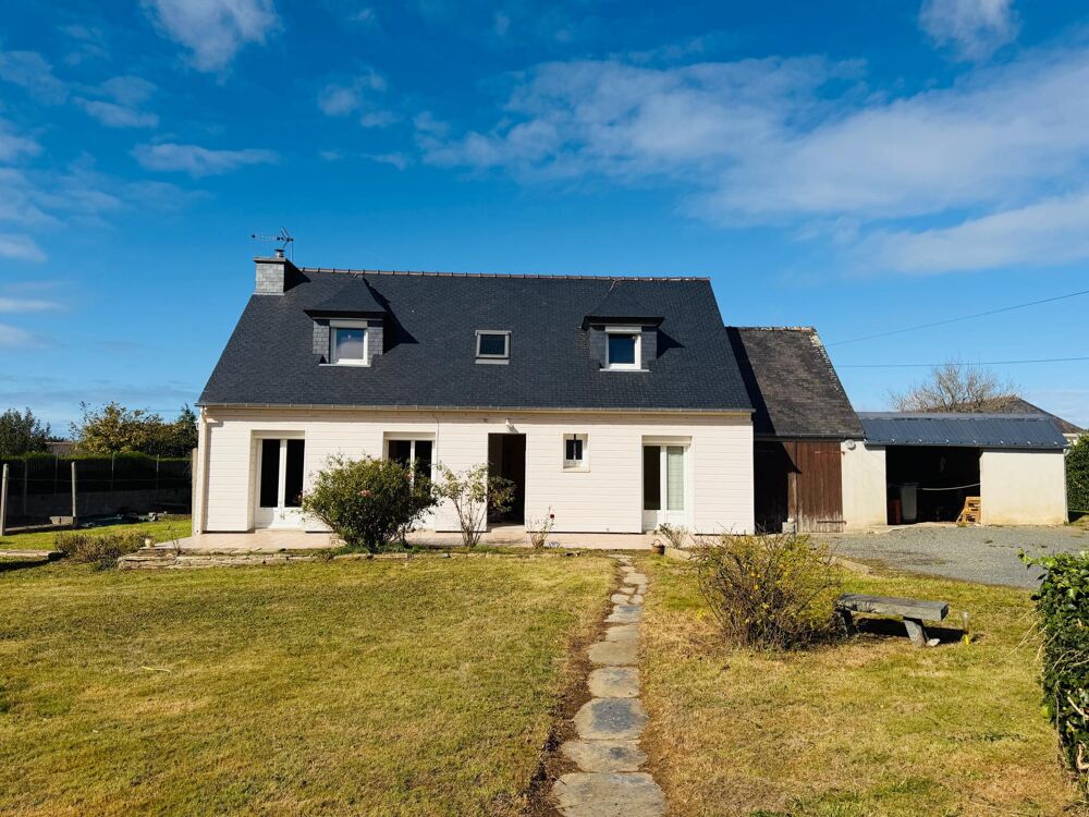 Vente Maison Maison 110 m² avec grand terrain constructible (division possible) – Aux portes de Lannion Ploubezre