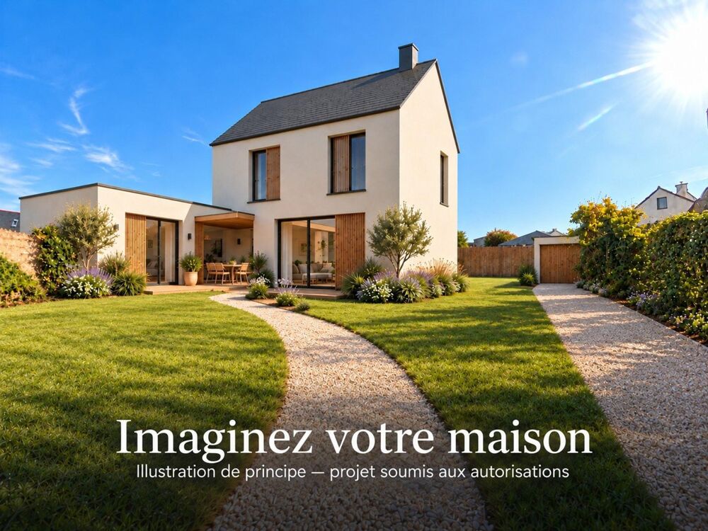 Vente Terrain Choisir ÉTEL.  Imaginer votre maison. Etel