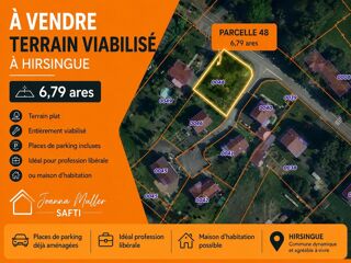  Terrain à vendre 679 m²