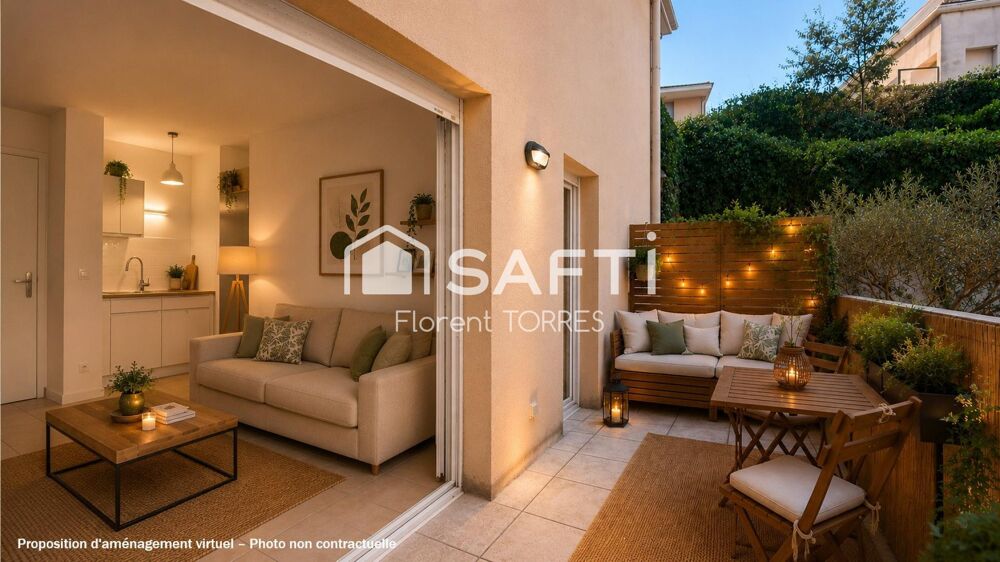 La Seyne-sur-Mer Balaguier  T2 46 m² récent avec garage, balcon et ascenseur