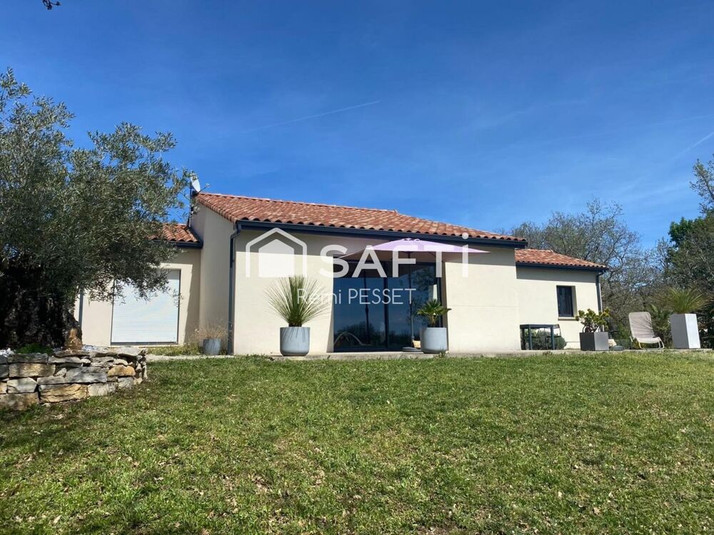 A vendre maison moderne Le Montat