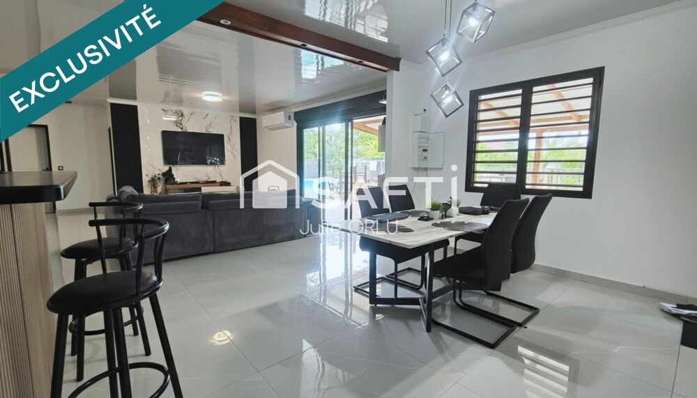 Vente Maison Maison rénovée 120 m², 3 chambres, Terrain 723 m² Kourou