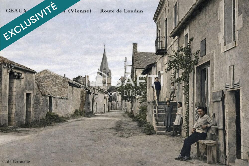 Vente Maison Beau potentiel pour cette belle batisse de 1850 Ceaux-en-loudun