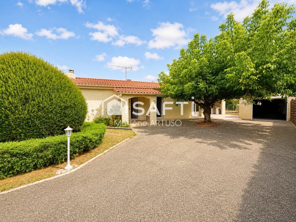 Vente Maison Maison plain pied, 4 chambres, au calme et sans vis à vis à moins de 10 minutes de Foix Loubieres