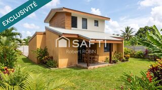 Vente Maison Villa de ville F4 avec varangue donnant sur un jardin. Matoury