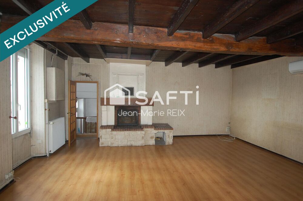 Grande maison de ville 230 m²  Fort potentiel  Jardin et grange