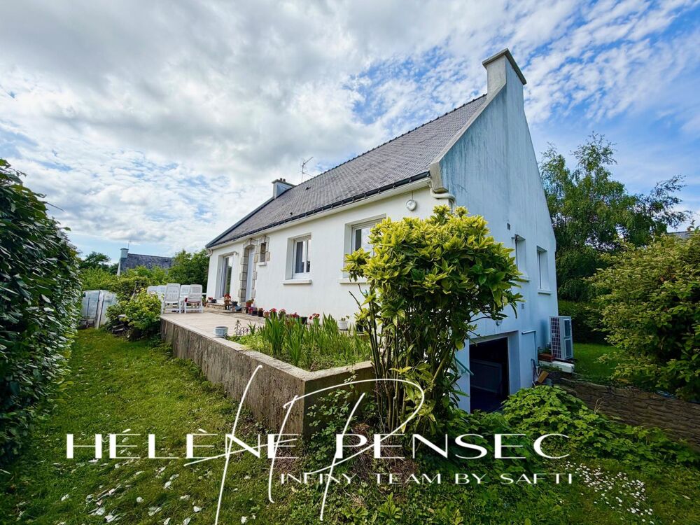 Maison avec vie de plain-pied, sous-sol complet et jardin de 952 m².