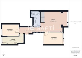 Vente Appartement SAINT-CLOUD - Val d'Or Appartement 3 pièces 68m2 Saint-cloud