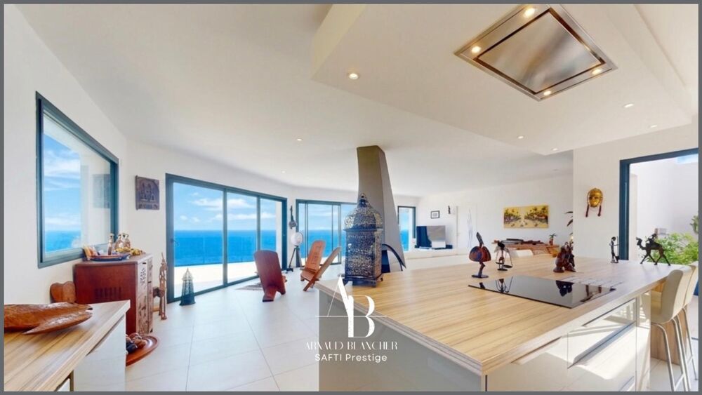 Vente Maison Villa d'architecte contemporaine avec piscine – Vue panoramique exceptionnelle sur la Méditerranée Cerbere