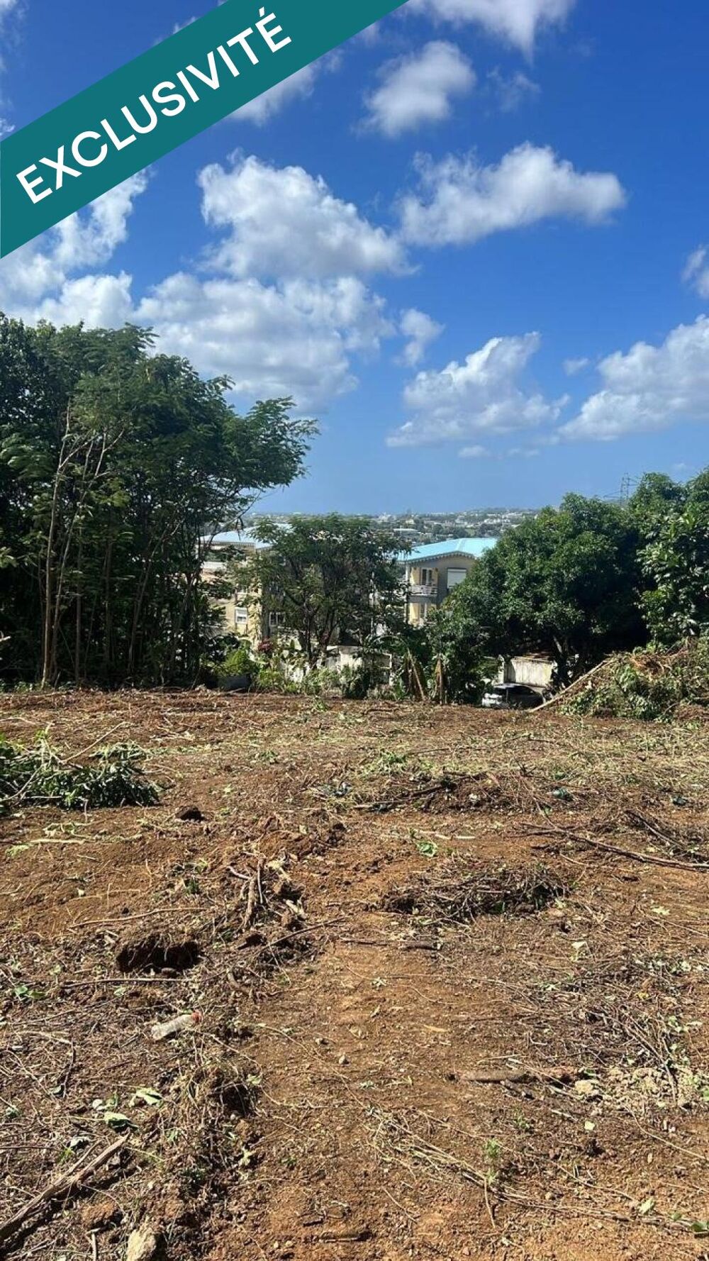 Vente Terrain Parcelles viabilisées avec vue dégagée Le lamentin