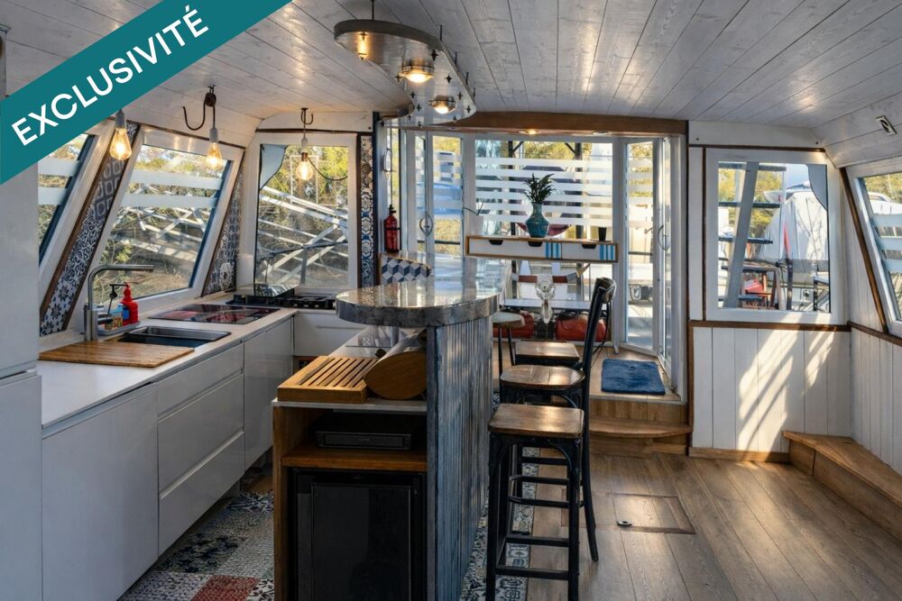Houseboat habitable de 15 mètres  Pont-de-Vaux